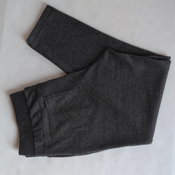 Philosophy Woman Stretch Waist Pants Plus 1X Black Off White Pockets - Picture 2 of 14